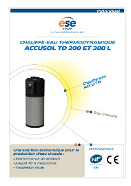 Documentation chauffe-eau thermo-solaire